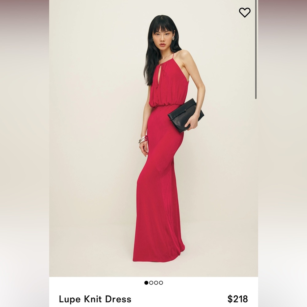 Reformation Lupe Knit Dress